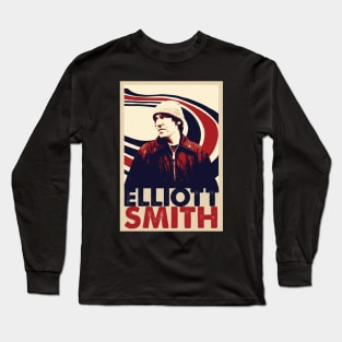 Elliott Smith Pop Art Style Long Sleeve T-Shirt